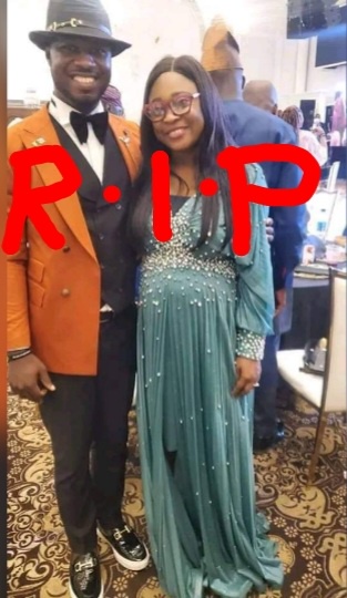 Shocking! A Man Is Left In Tears After The Police Killed His 7 Months Pregnant Wife On Christmas Eve