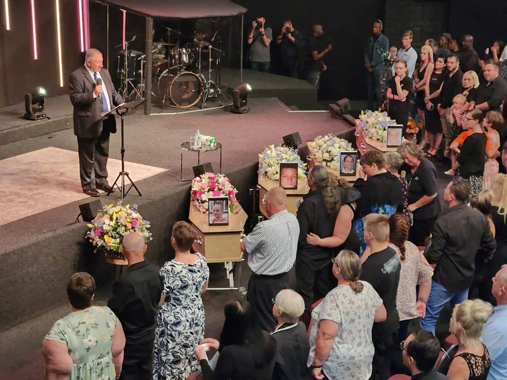 Gas tanker tragedy: Boksburg mom bids final farewell to her four children