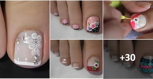 Colorful Ideas Decorated Nails Of The Easy And Beautiful Feet