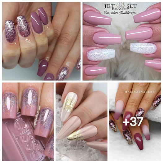 Best Mauve Color Nail Art Ideas To Look Flawless To The Fingertips